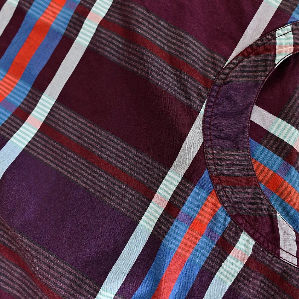 Vintage Diesel (Archival 55DSL) Y2K Plaid Mini Dress-Size Small - Picture 13 of 14